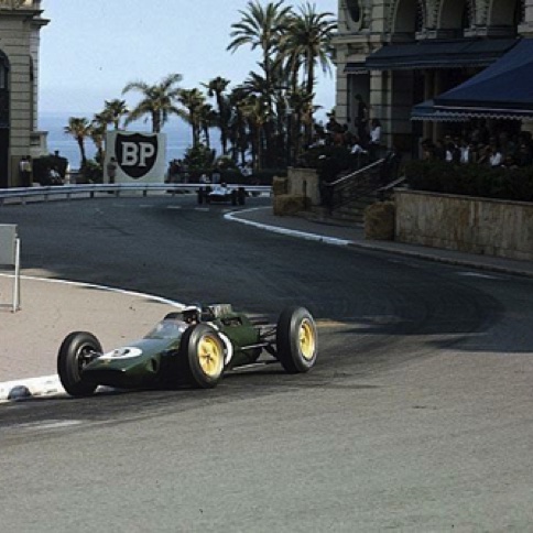 Monaco avec la Lotus 25